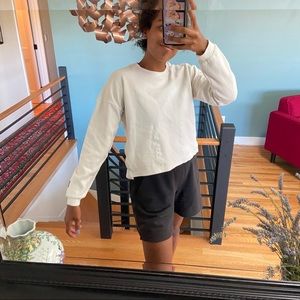 NIKE cropped crew neck